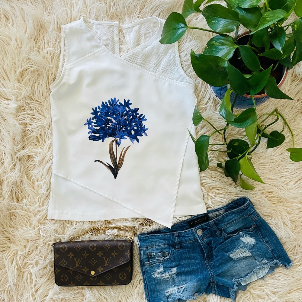 Plains & Prints Top